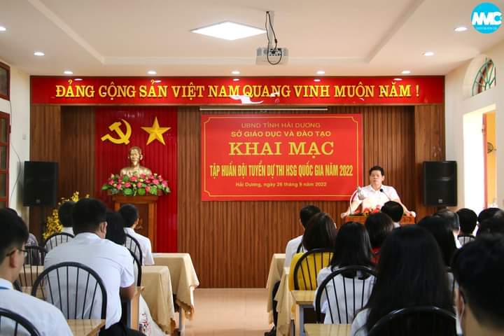 Khai mạc tập huấn kỳ thi chọn HSG Quốc gia năm học 2022-2023